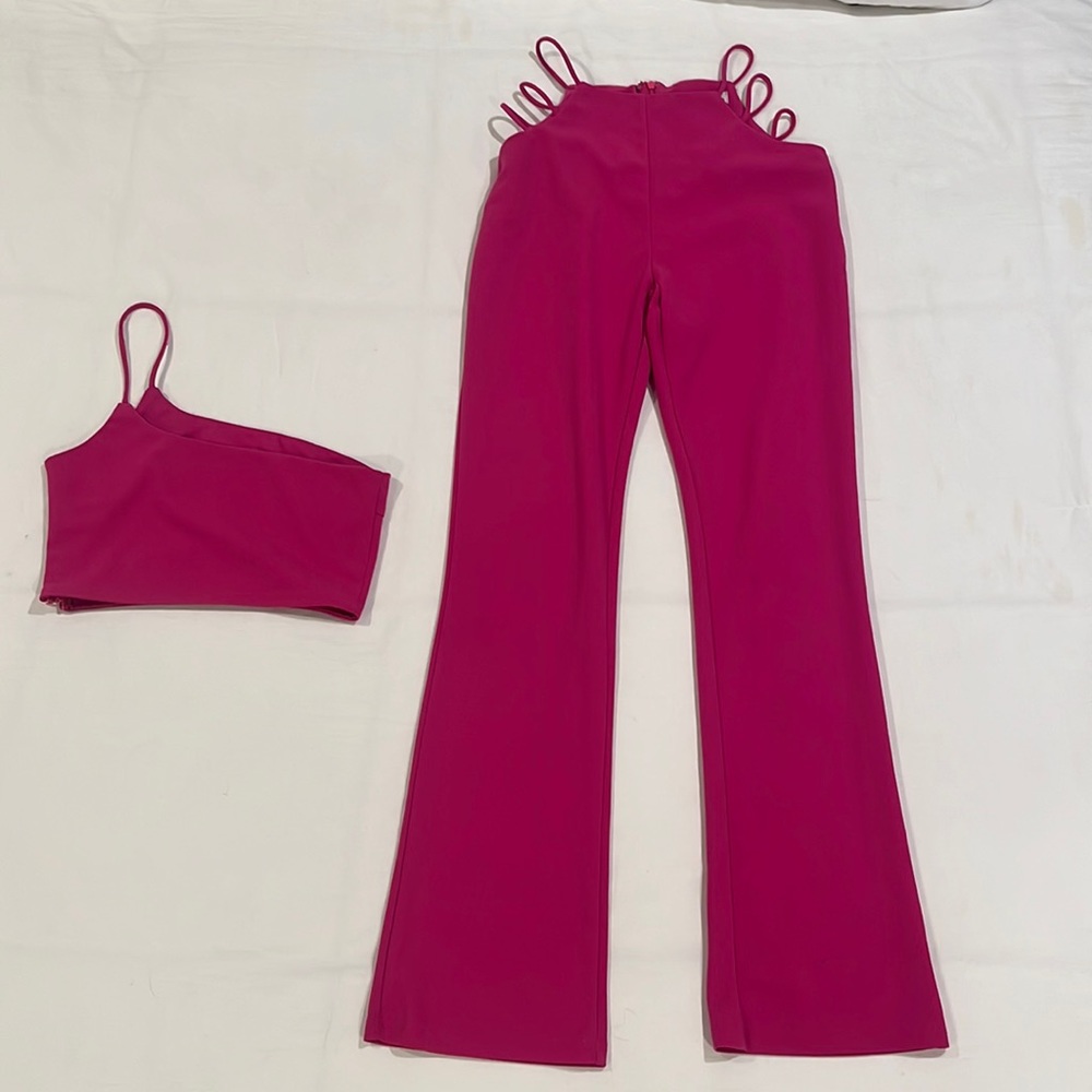 Pink two piece set
